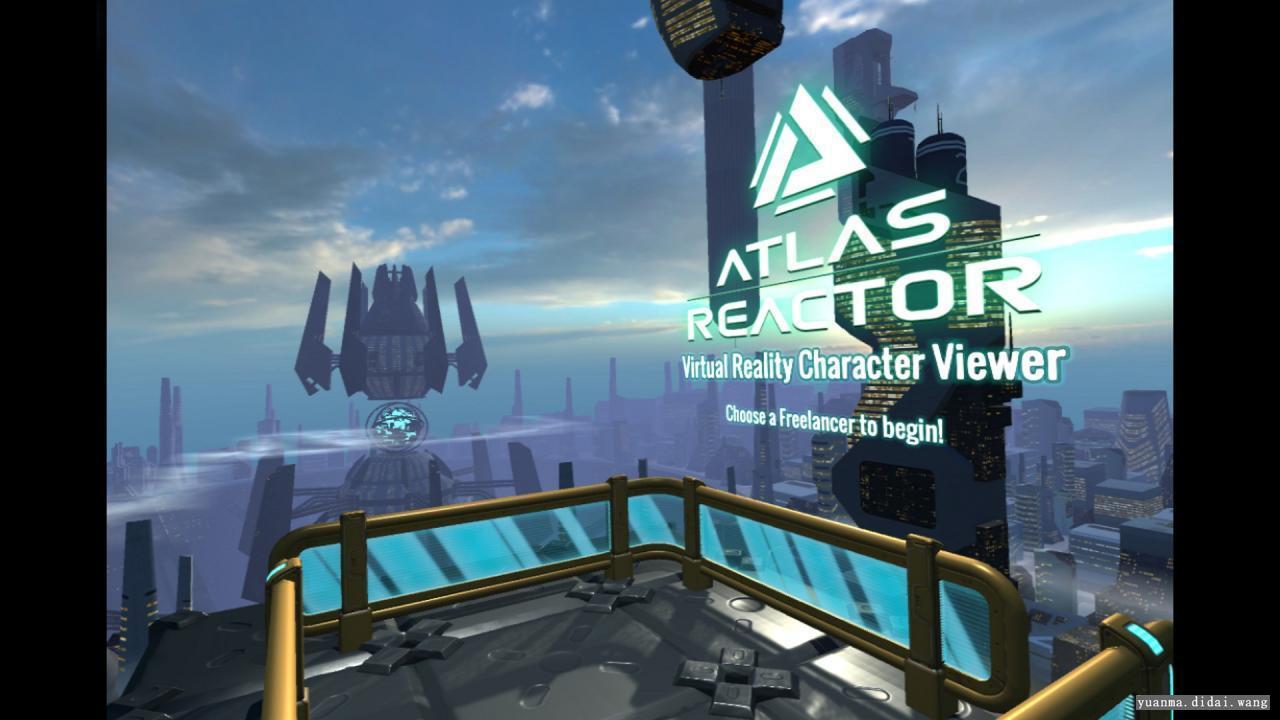《阿特拉斯反应器VR人物观察》(Atlas Reactor VR Character Viewer)