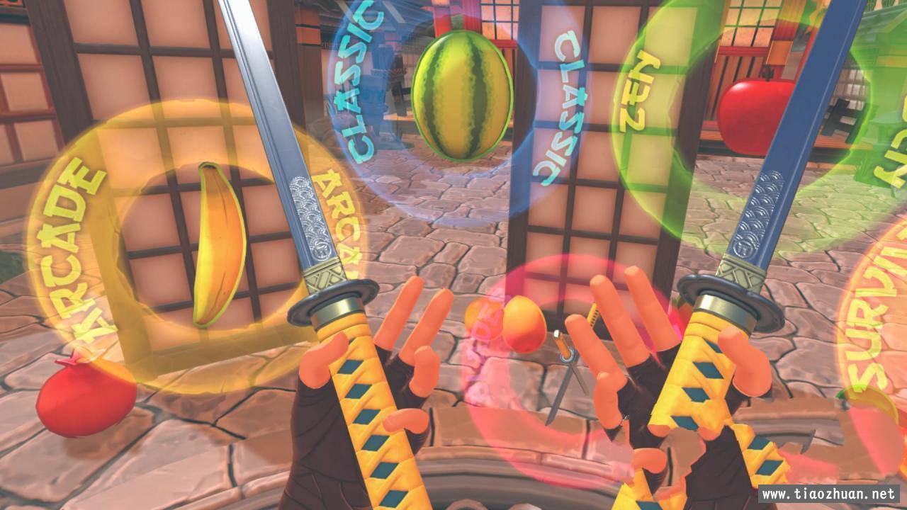 《水果忍者》(Fruit Ninja VR)